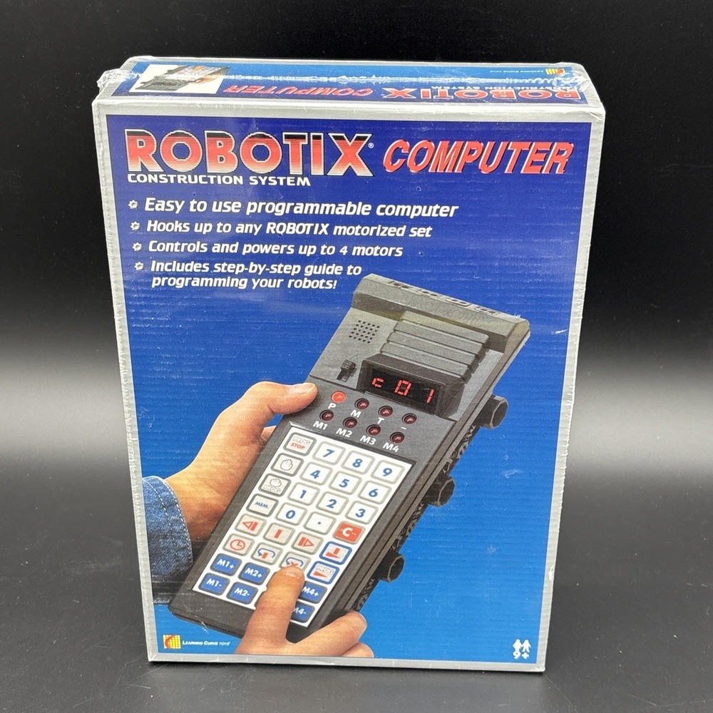 VTG 1996 Learning Curve Robotix Computer Construction System NEW FACTORY SEALED